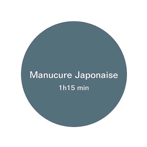Bon pour une manucure japonaise 1h15 min