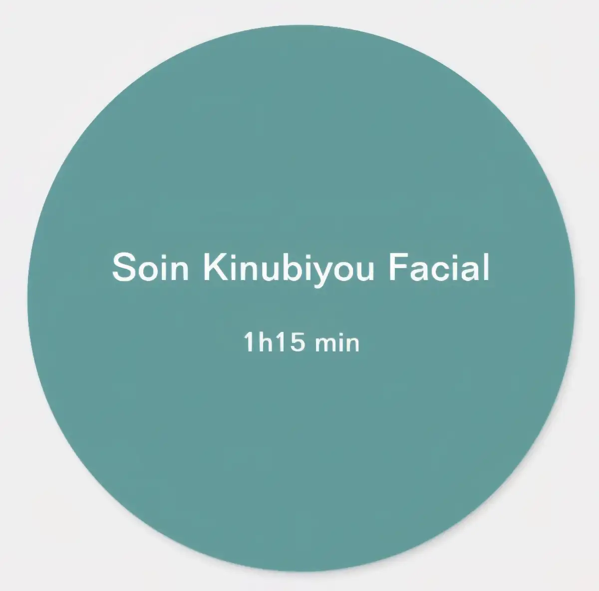 Bon pour un soin Kinubiyou facial