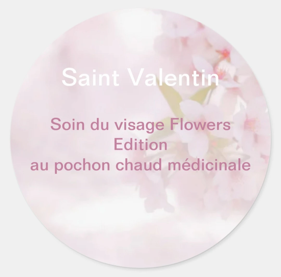 Bon pour un Soin du visage Flowers Edition au pochon chaud médicinal
